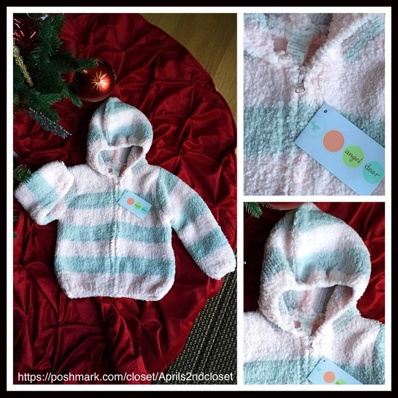 ANGEL DEAR MICRO FLEECE HOODIE JACKET - Picture 5 of 6